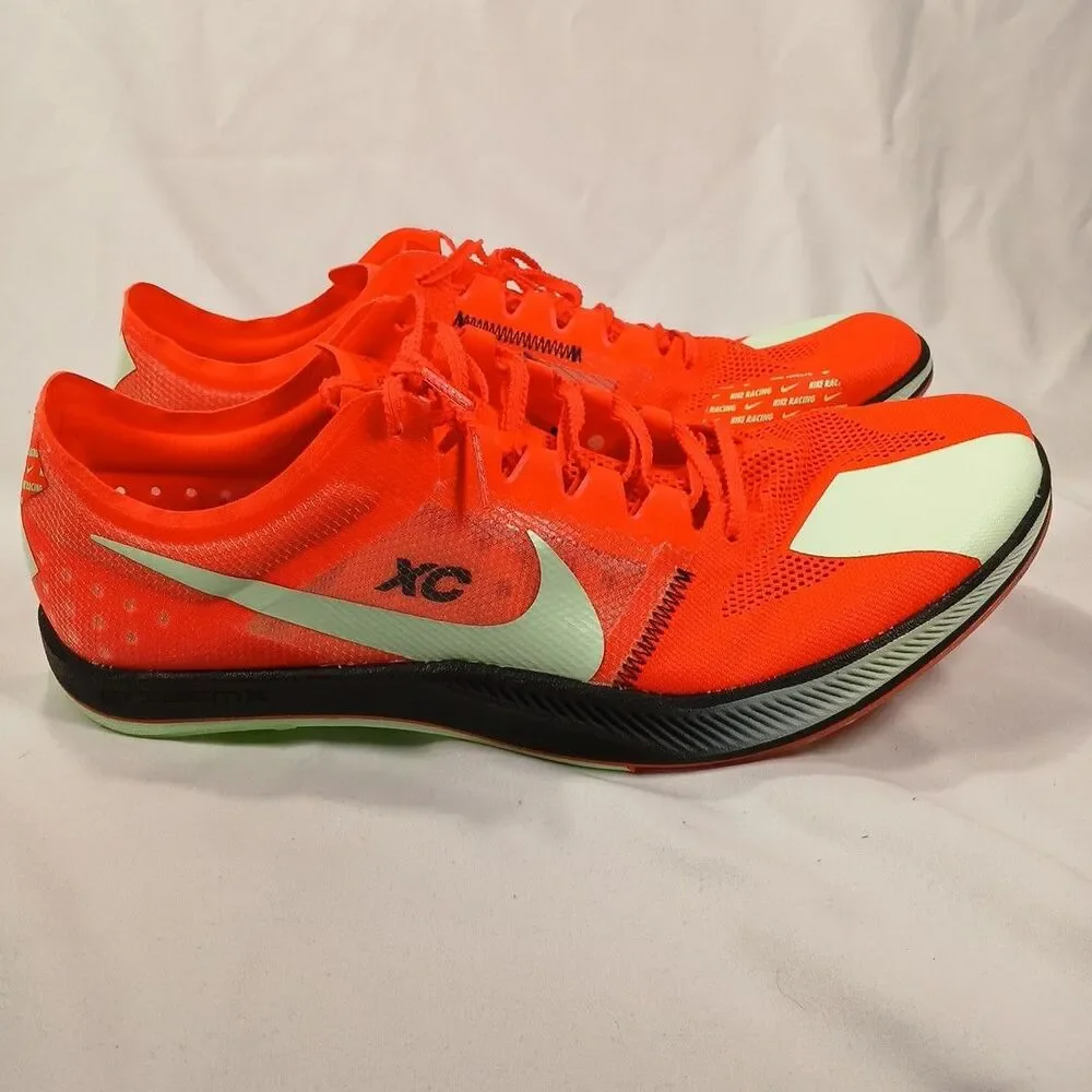 Nike Zoom Dragonfly Track Spikes Mens 15 Orange Distance Racing Shoes